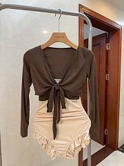 Okify CC Brown Swimsuit SML - 1