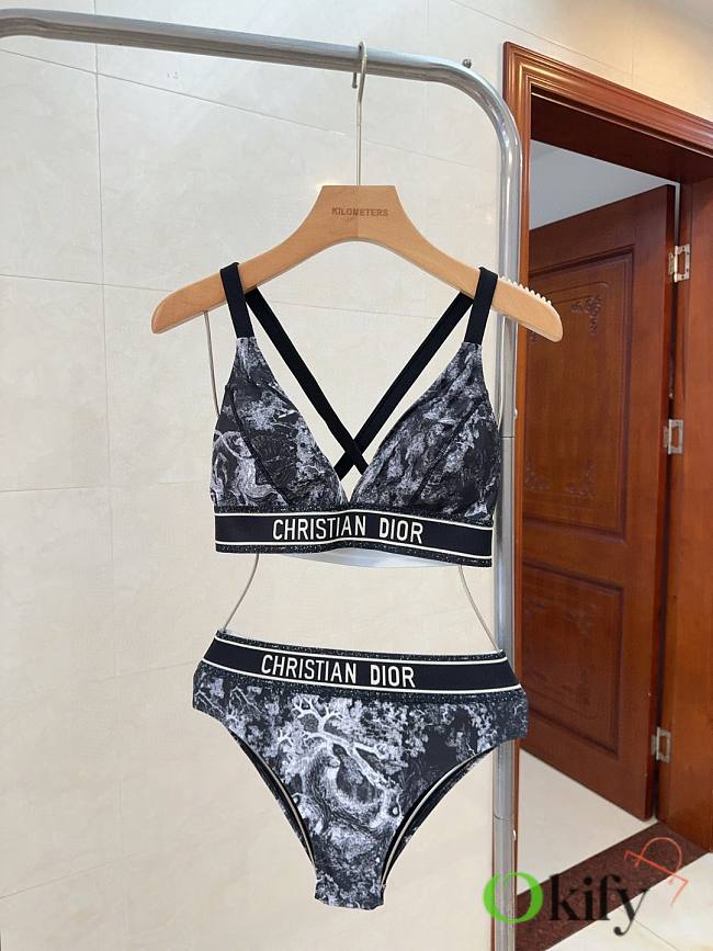 Okify Dior Black Swimsuit SML  - 1