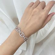 Okify APM Pig Nose Silver Bracelet 22366 - 2