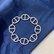 Okify APM Pig Nose Silver Bracelet 22366 - 4
