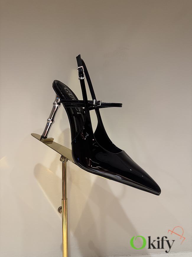 Okify Gucci Black High Heels 9.5cm EU35-42 - 1