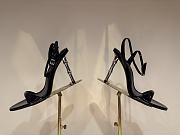 Okify Gucci Black High Heel Sandals 9.5cm EU35-42 - 4