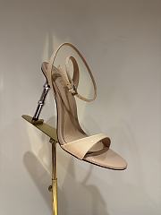 Okify Gucci Beige High Heel Sandals 9.5cm EU35-42 - 1