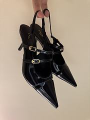Okify Celine Black Toe Two Straps Slingback EU35-41 - 1