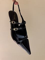 Okify Celine Black Toe Two Straps Slingback EU35-41 - 3