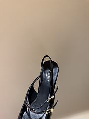 Okify Celine Black Toe Two Straps Slingback EU35-41 - 4