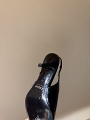 Okify Celine Leopard Toe Two Straps Slingback EU35-41 - 3