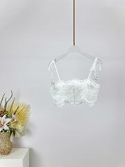Okify Zimmermann Set Of Ottie White Top And Long Skirt S-XL  - 2