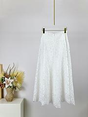 Okify Zimmermann Set Of Ottie White Top And Long Skirt S-XL  - 3