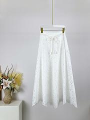 Okify Zimmermann Set Of Ottie White Top And Long Skirt S-XL  - 5