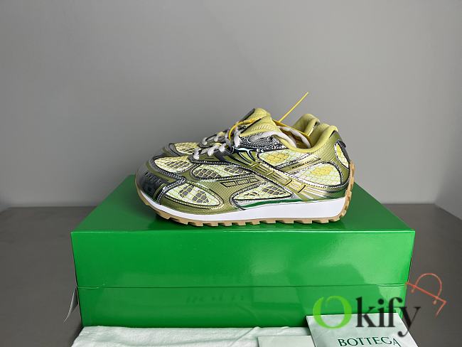 Okify Bottega Veneta Orbit Runner Sneakers In Yellow EU35-45 - 1