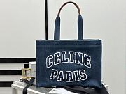 Okify Celine Cabas Denim Paris Totebag 41x28x17.5cm  - 1