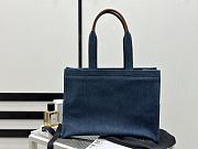Okify Celine Cabas Denim Paris Totebag 41x28x17.5cm  - 4
