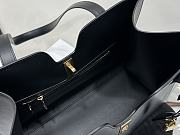 Okify Celine Cabas 16 Soft Bag In Black 37x29x12cm  - 3
