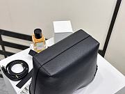 Okify Celine Cabas Anais Cuir Bag In Black 21x20x10cm  - 4