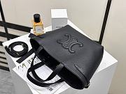 Okify Celine Cabas Anais Cuir Bag In Black 21x20x10cm  - 2