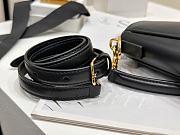 Okify Celine Camille 16 Soft Bag In Black 24.5x21.5x5cm - 3