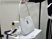 Okify Celine Camille 16 Soft Bag In White 24.5x21.5x5cm - 2