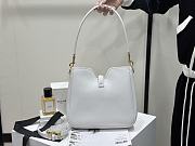 Okify Celine Camille 16 Soft Bag In White 24.5x21.5x5cm - 4
