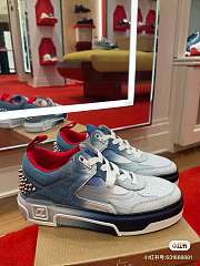 Okify Christian Louboutin Astroloubi Blue Sneakers  - 1