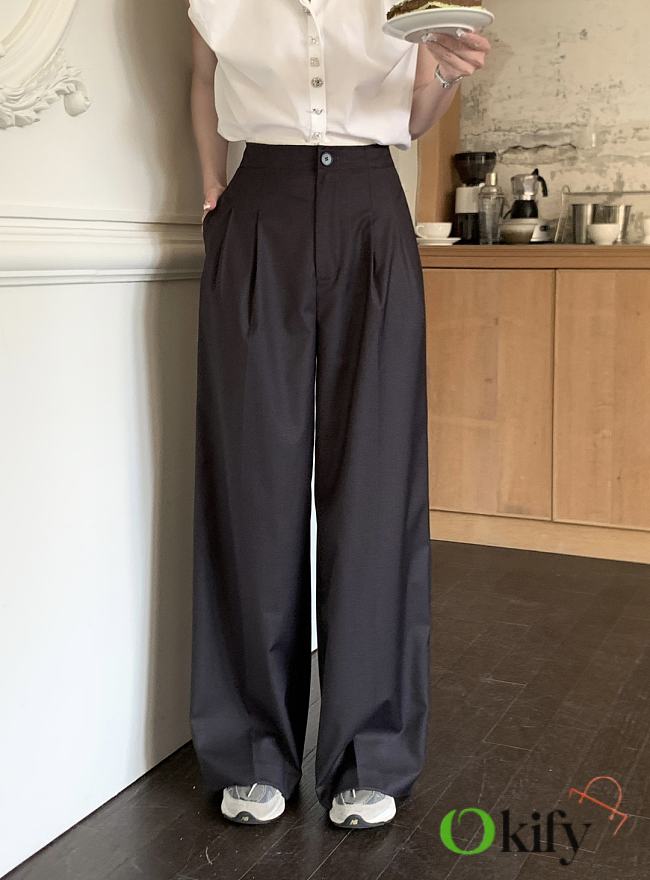 Okify MiuMiu Gray Trousers SML  - 1