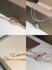 Okify Bvlgari Diva Dream Silver/Rose Gold Necklace  - 5