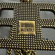 Okify Balenciaga Brass And Ancient Gold Necklace - 2