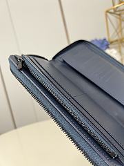 Okify Louis Vuitton Dark Blue Long Wallet M14783 10x20x2cm  - 4