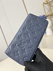 Okify Louis Vuitton Dark Blue Long Wallet M14783 10x20x2cm  - 3
