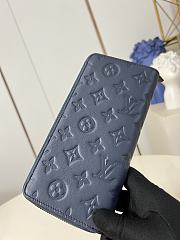Okify Louis Vuitton Dark Blue Long Wallet M14783 10x20x2cm  - 2