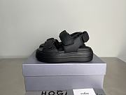 Okify Hogan Black Sandals 6cm EU35-40  - 1