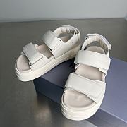 Okify Hogan White Sandals 6cm EU35-40  - 5