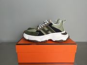 Okify Hermes Sneakers For Men In Green EU38-45 22986 - 1