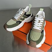 Okify Hermes Sneakers For Men In Green EU38-45 22986 - 5