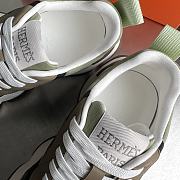 Okify Hermes Sneakers For Men In Green EU38-45 22986 - 3