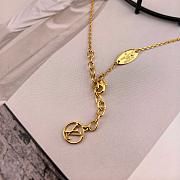 Okify Louis Vuitton Letter G LV & Me Gold Necklace M61062 - 4