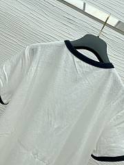Okify Dior Tennis White T-shirt  - 3