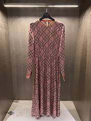 Okify Gucci Pink Long Dress S-XL  - 1