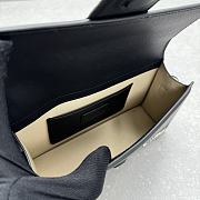 Okify Jacquemus Bambino Bag In Black With Silver Hardware 24x13x7cm - 3