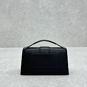 Okify Jacquemus Bambino Bag In Black With Silver Hardware 24x13x7cm - 5