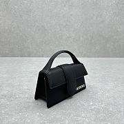 Okify Jacquemus Small Bambino Bag In Black With Silver Hardware 18x6x7cm - 4