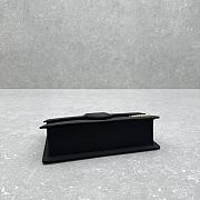 Okify Jacquemus Bambino Bag In Black With Gold Hardware 24x13x7cm - 4