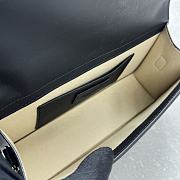 Okify Jacquemus Bambino Bag In Black With Gold Hardware 24x13x7cm - 3