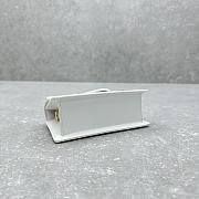 Okify Jacquemus Small Bambino Bag In White 18x6x7cm - 5