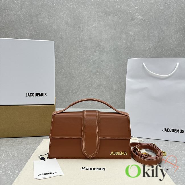 Okify Jacquemus Bambino Bag In Brown 24x13x7cm - 1