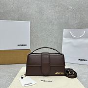 Okify Jacquemus Bambino Bag In Dark Brown 24x13x7cm - 1
