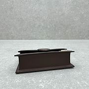 Okify Jacquemus Bambino Bag In Dark Brown 24x13x7cm - 5