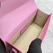 Okify Jacquemus Small Bambino Bag In Pink 18x6x7cm - 2