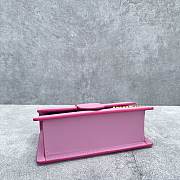 Okify Jacquemus Small Bambino Bag In Pink 18x6x7cm - 6