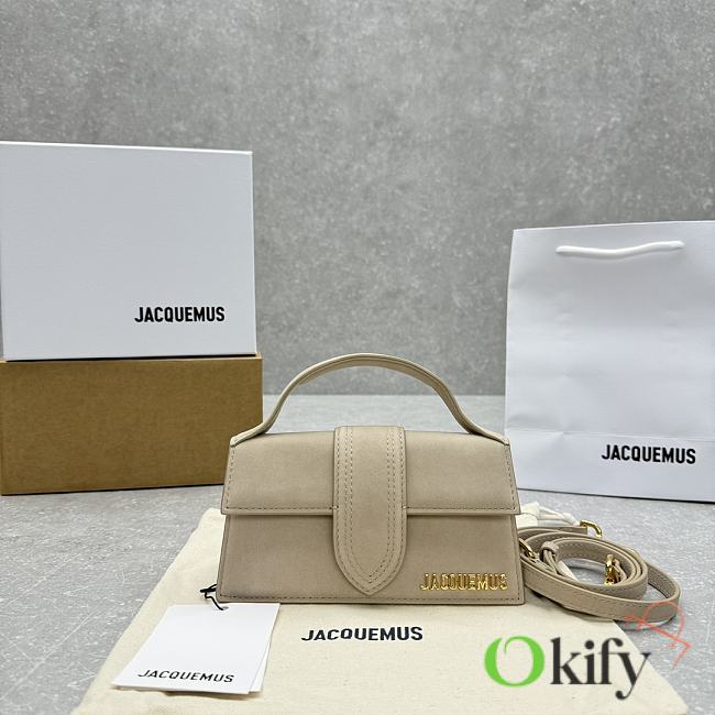 Okify Jacquemus Small Bambino Bag In Beige 18x6x7cm - 1